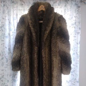 Faux Fur Coat!